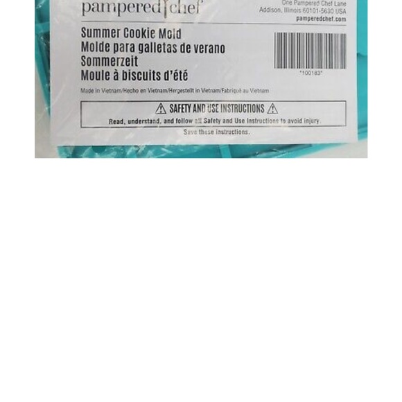 Pampered Chef Beach Silicon Cookie Mold - Picture 3 of 3